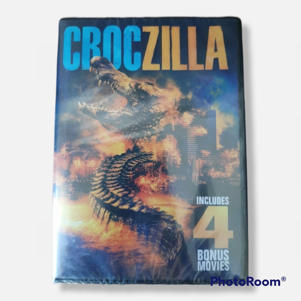 Croczilla DVD (2020) with 4 Bonus Movies Brand New Sealed